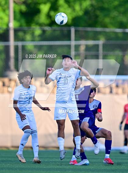 Thumbnail 3 in Alief Elsik vs. Klein Cain (UIL 6A Soccer Division I Final) photogallery.