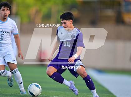 Thumbnail 3 in Alief Elsik vs. Klein Cain (UIL 6A Soccer Division I Final) photogallery.