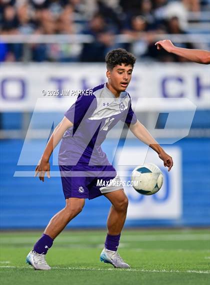 Thumbnail 3 in Alief Elsik vs. Klein Cain (UIL 6A Soccer Division I Final) photogallery.