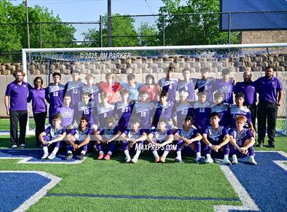 Thumbnail 1 in Alief Elsik vs. Klein Cain (UIL 6A Soccer Division I Final) photogallery.