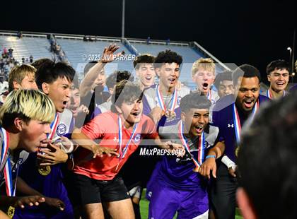 Thumbnail 3 in Alief Elsik vs. Klein Cain (UIL 6A Soccer Division I Final) photogallery.