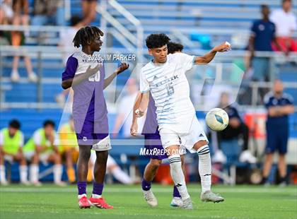 Thumbnail 3 in Alief Elsik vs. Klein Cain (UIL 6A Soccer Division I Final) photogallery.