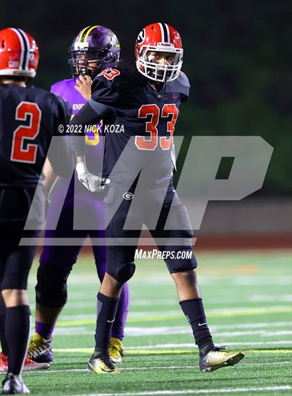 Thumbnail 2 in Lynwood vs. Gladstone (CIF SS Playoffs D14) photogallery.