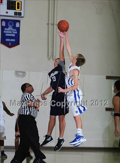 Thumbnail 3 in Desert Chapel vs. Desert Christian Academy (MaxPreps Holiday Classic) photogallery.