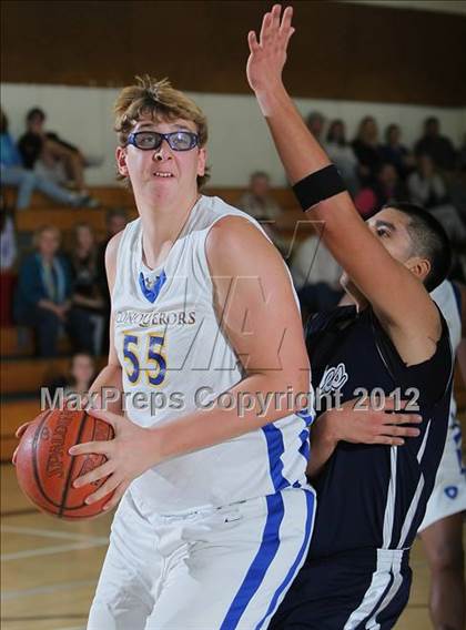 Thumbnail 1 in Desert Chapel vs. Desert Christian Academy (MaxPreps Holiday Classic) photogallery.