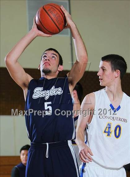 Thumbnail 1 in Desert Chapel vs. Desert Christian Academy (MaxPreps Holiday Classic) photogallery.
