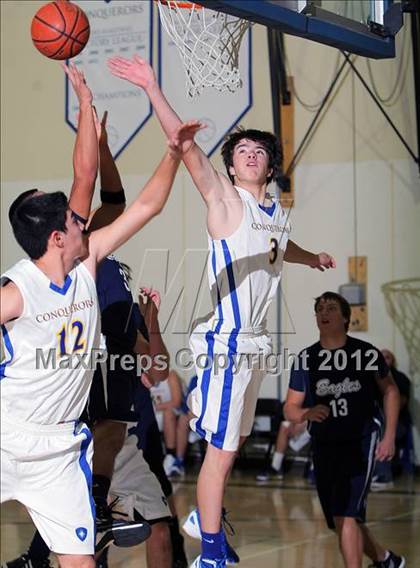 Thumbnail 2 in Desert Chapel vs. Desert Christian Academy (MaxPreps Holiday Classic) photogallery.