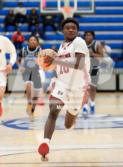 Thumbnail 3 in Hephzibah vs Burke County (100 Black Men of Augusta Thanksgiving Classic) photogallery.