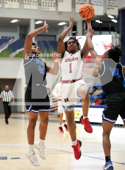 Thumbnail 2 in Hephzibah vs Burke County (100 Black Men of Augusta Thanksgiving Classic) photogallery.