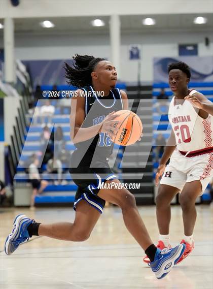 Thumbnail 2 in Hephzibah vs Burke County (100 Black Men of Augusta Thanksgiving Classic) photogallery.