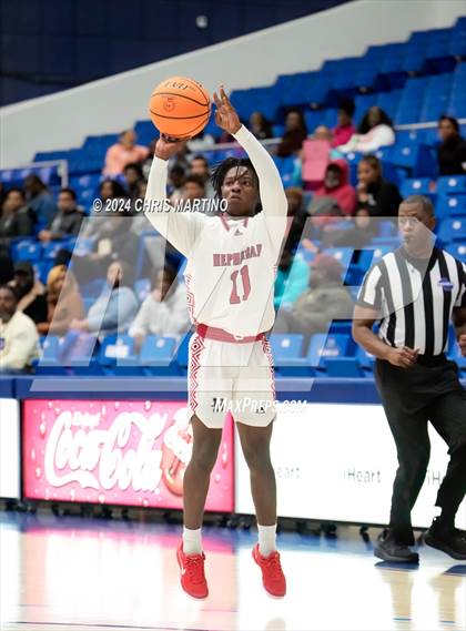 Thumbnail 3 in Hephzibah vs Burke County (100 Black Men of Augusta Thanksgiving Classic) photogallery.