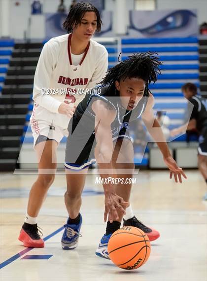 Thumbnail 2 in Hephzibah vs Burke County (100 Black Men of Augusta Thanksgiving Classic) photogallery.