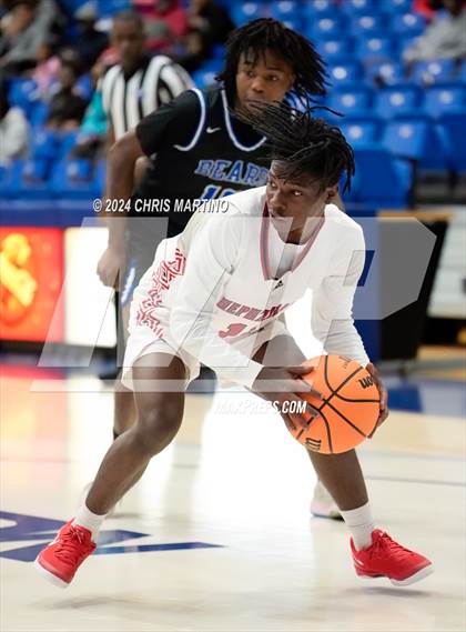 Thumbnail 1 in Hephzibah vs Burke County (100 Black Men of Augusta Thanksgiving Classic) photogallery.