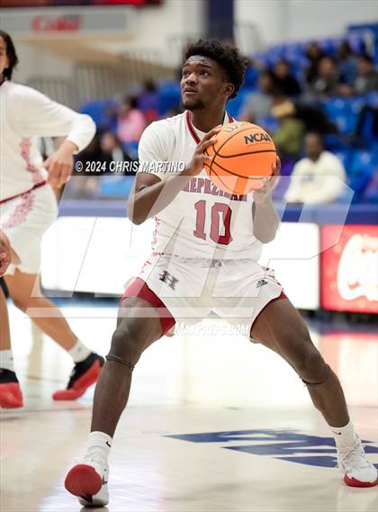 Thumbnail 3 in Hephzibah vs Burke County (100 Black Men of Augusta Thanksgiving Classic) photogallery.