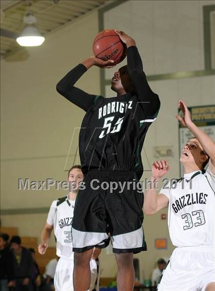 Thumbnail 1 in Rodriguez vs. Granite Bay (Mark Macres Tournament) photogallery.