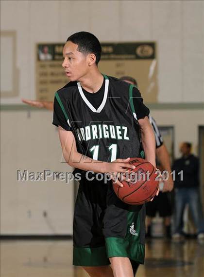 Thumbnail 1 in Rodriguez vs. Granite Bay (Mark Macres Tournament) photogallery.