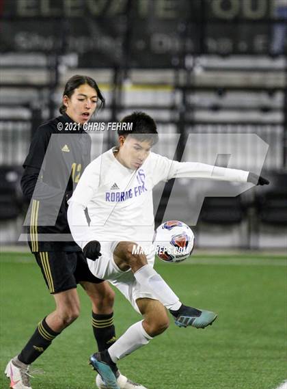 Thumbnail 1 in Roaring Fork vs. Jefferson Academy (CHSAA 3A Final) photogallery.