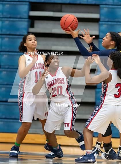 Thumbnail 2 in E.E. Smith vs. Terry Sanford (Cumberland County Schools Basketball Holiday Classic) photogallery.