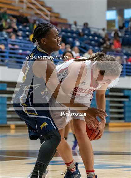 Thumbnail 2 in E.E. Smith vs. Terry Sanford (Cumberland County Schools Basketball Holiday Classic) photogallery.