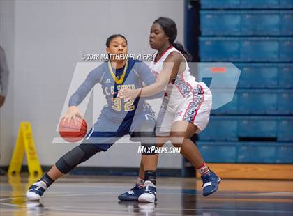 Thumbnail 3 in E.E. Smith vs. Terry Sanford (Cumberland County Schools Basketball Holiday Classic) photogallery.