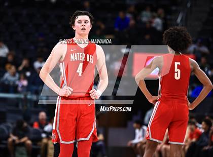 Thumbnail 1 in  St. John Bosco vs Mater Dei (Trinity-Mission League Show) photogallery.