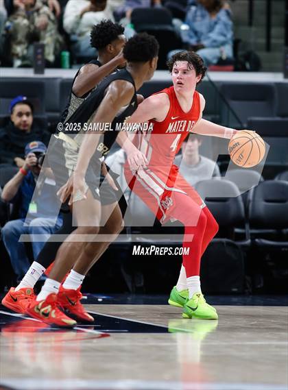 Thumbnail 1 in  St. John Bosco vs Mater Dei (Trinity-Mission League Show) photogallery.