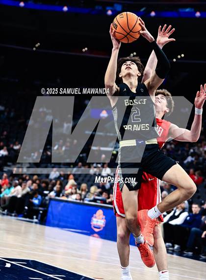 Thumbnail 2 in  St. John Bosco vs Mater Dei (Trinity-Mission League Show) photogallery.