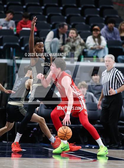 Thumbnail 1 in  St. John Bosco vs Mater Dei (Trinity-Mission League Show) photogallery.