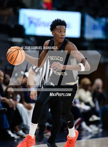 Thumbnail 2 in  St. John Bosco vs Mater Dei (Trinity-Mission League Show) photogallery.