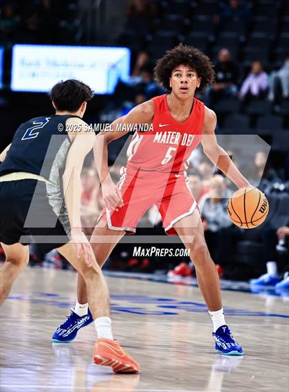 Thumbnail 1 in  St. John Bosco vs Mater Dei (Trinity-Mission League Show) photogallery.