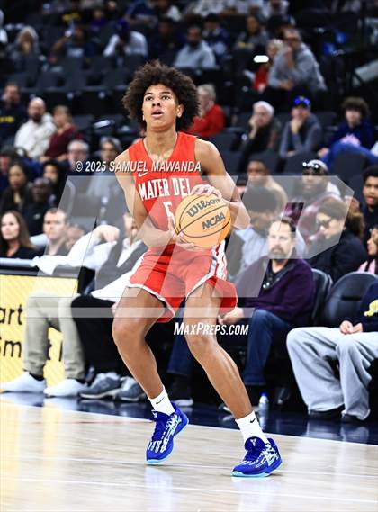 Thumbnail 1 in  St. John Bosco vs Mater Dei (Trinity-Mission League Show) photogallery.