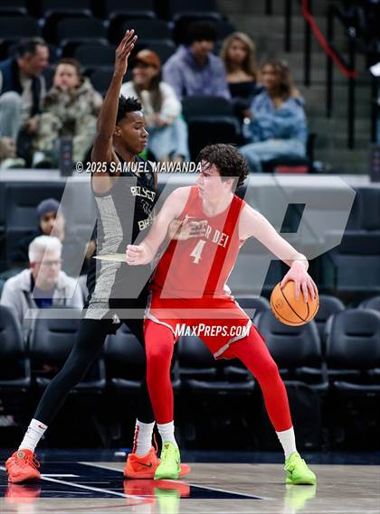 Thumbnail 3 in  St. John Bosco vs Mater Dei (Trinity-Mission League Show) photogallery.