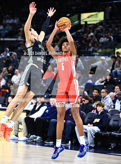 Thumbnail 2 in  St. John Bosco vs Mater Dei (Trinity-Mission League Show) photogallery.