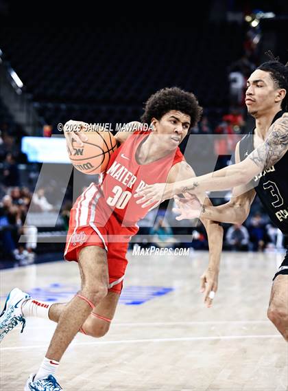 Thumbnail 2 in  St. John Bosco vs Mater Dei (Trinity-Mission League Show) photogallery.