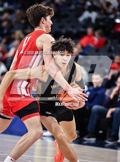 Thumbnail 1 in  St. John Bosco vs Mater Dei (Trinity-Mission League Show) photogallery.