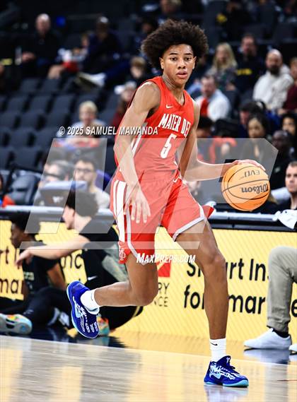 Thumbnail 1 in  St. John Bosco vs Mater Dei (Trinity-Mission League Show) photogallery.
