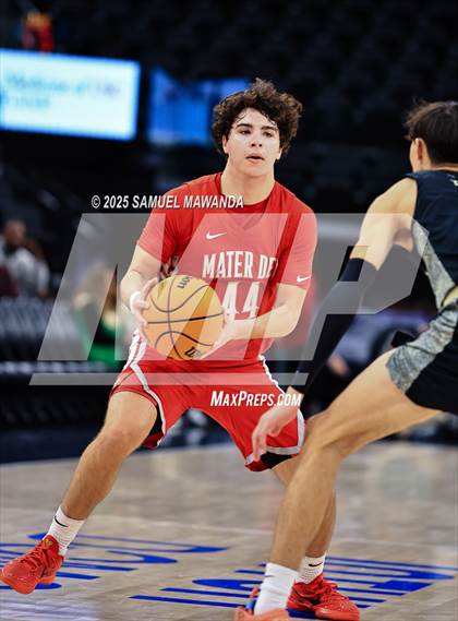 Thumbnail 1 in  St. John Bosco vs Mater Dei (Trinity-Mission League Show) photogallery.