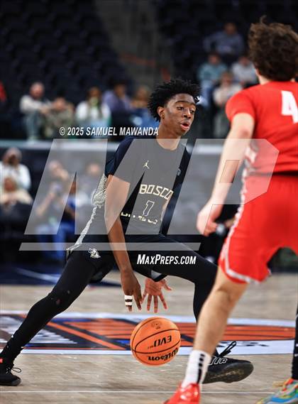 Thumbnail 3 in  St. John Bosco vs Mater Dei (Trinity-Mission League Show) photogallery.