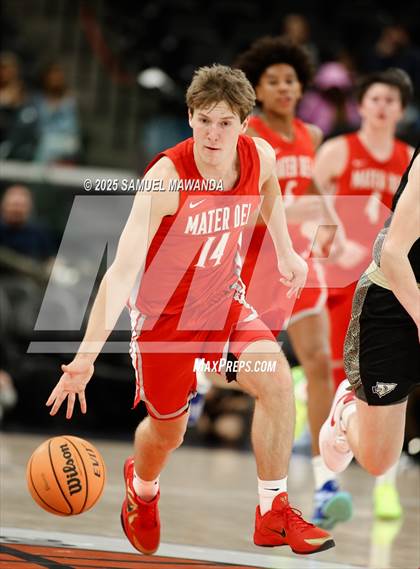 Thumbnail 1 in  St. John Bosco vs Mater Dei (Trinity-Mission League Show) photogallery.