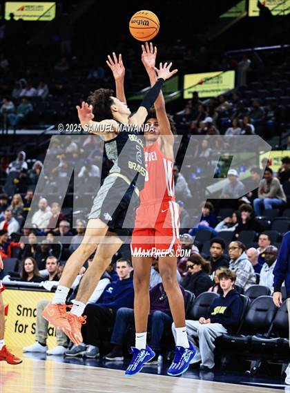 Thumbnail 3 in  St. John Bosco vs Mater Dei (Trinity-Mission League Show) photogallery.