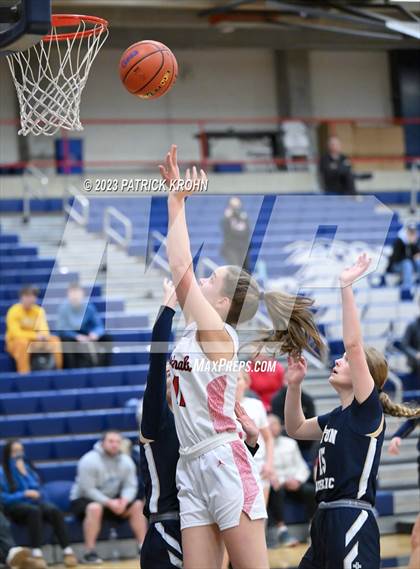 Thumbnail 3 in Seattle Academy vs Seton Catholic  (Opening Round) photogallery.
