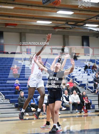 Thumbnail 1 in Seattle Academy vs Seton Catholic  (Opening Round) photogallery.