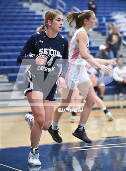Thumbnail 2 in Seattle Academy vs Seton Catholic  (Opening Round) photogallery.