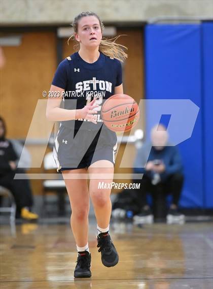 Thumbnail 2 in Seattle Academy vs Seton Catholic  (Opening Round) photogallery.