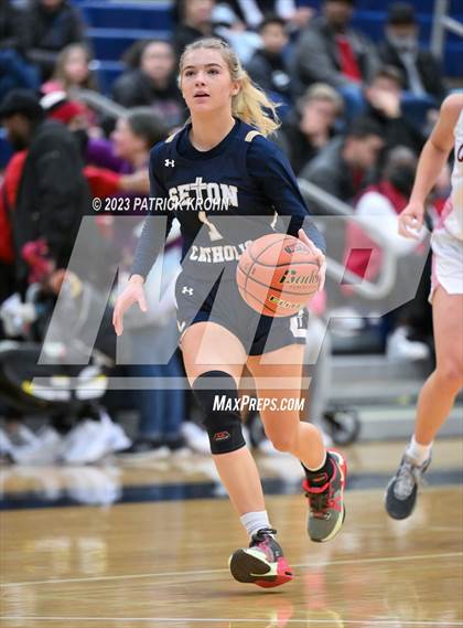 Thumbnail 3 in Seattle Academy vs Seton Catholic  (Opening Round) photogallery.