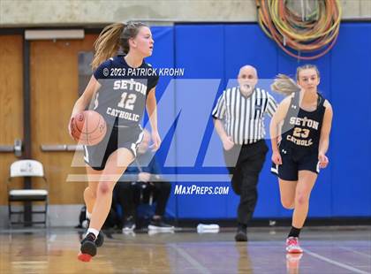 Thumbnail 3 in Seattle Academy vs Seton Catholic  (Opening Round) photogallery.