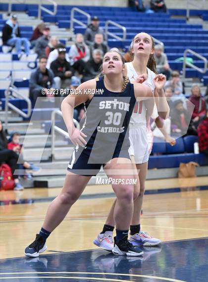 Thumbnail 2 in Seattle Academy vs Seton Catholic  (Opening Round) photogallery.