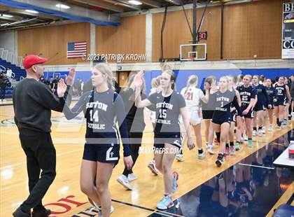 Thumbnail 3 in Seattle Academy vs Seton Catholic  (Opening Round) photogallery.