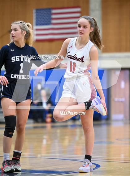 Thumbnail 1 in Seattle Academy vs Seton Catholic  (Opening Round) photogallery.