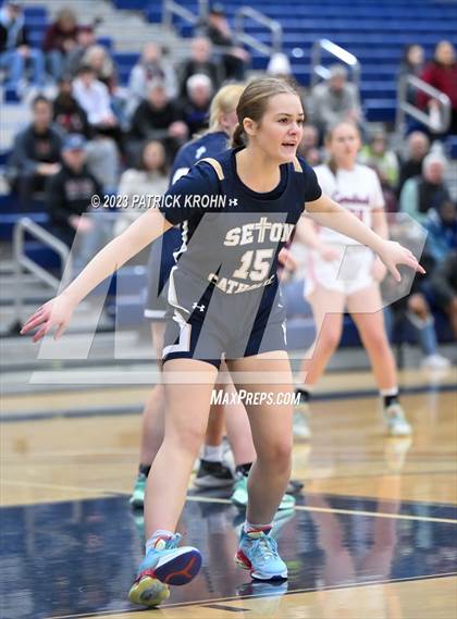 Thumbnail 2 in Seattle Academy vs Seton Catholic  (Opening Round) photogallery.